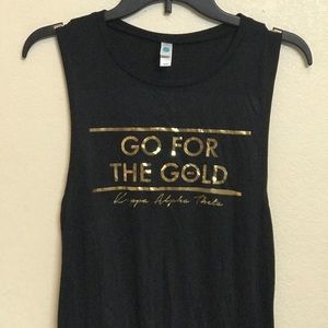 Go for the Gold Kappa Alpha Theta Tank